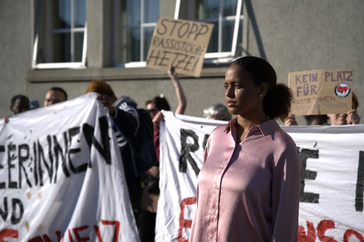 Für Semira Abebe hat der Gerichtsprozess eine besondere Bedeutung. Gerichtsprozess gegen Patrick Walder als ehemaligen Präsidenten der SVP Kanton Zürich.